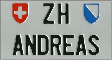 Decoschild \"Andreas\"